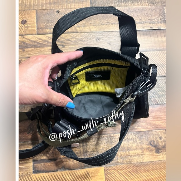 Zara Mini Nylon Duffel Tubular Crossbody, NWT - Picture 4 of 12